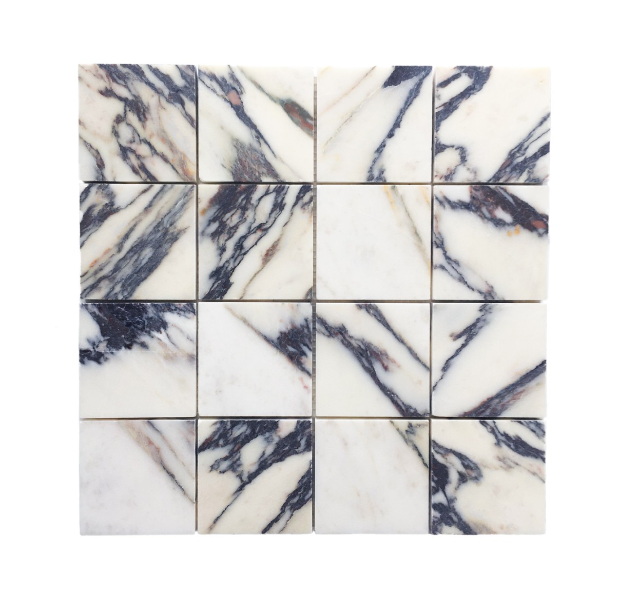 Calacatta Viola Square 75Mm Mosaic 305X305