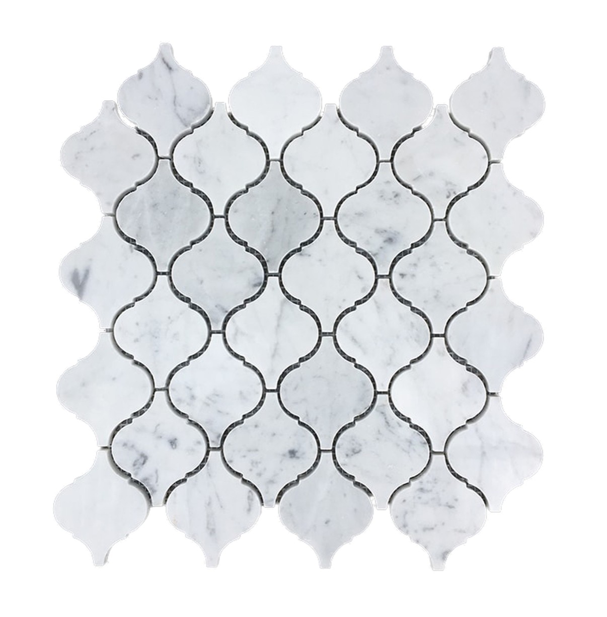 Carrara Lantern 75X62 Mosaic 305X300
