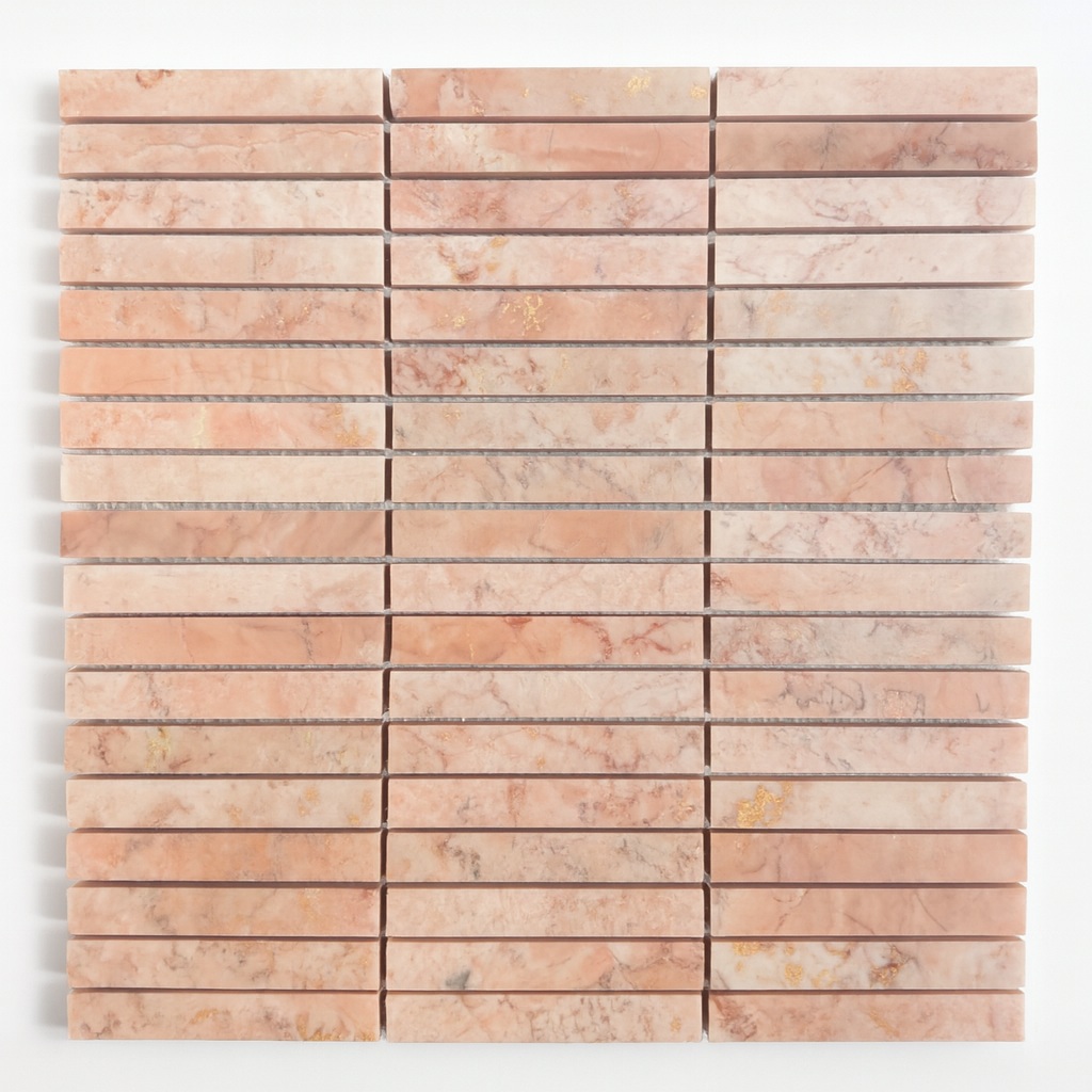Crystallo Pink Finger 15X98 Mosaic 305X305