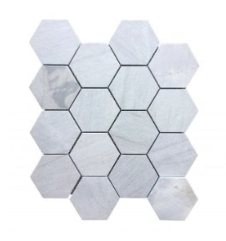 Ilva/Elba Grey Hexagon 78Mm Mosaic 300X300