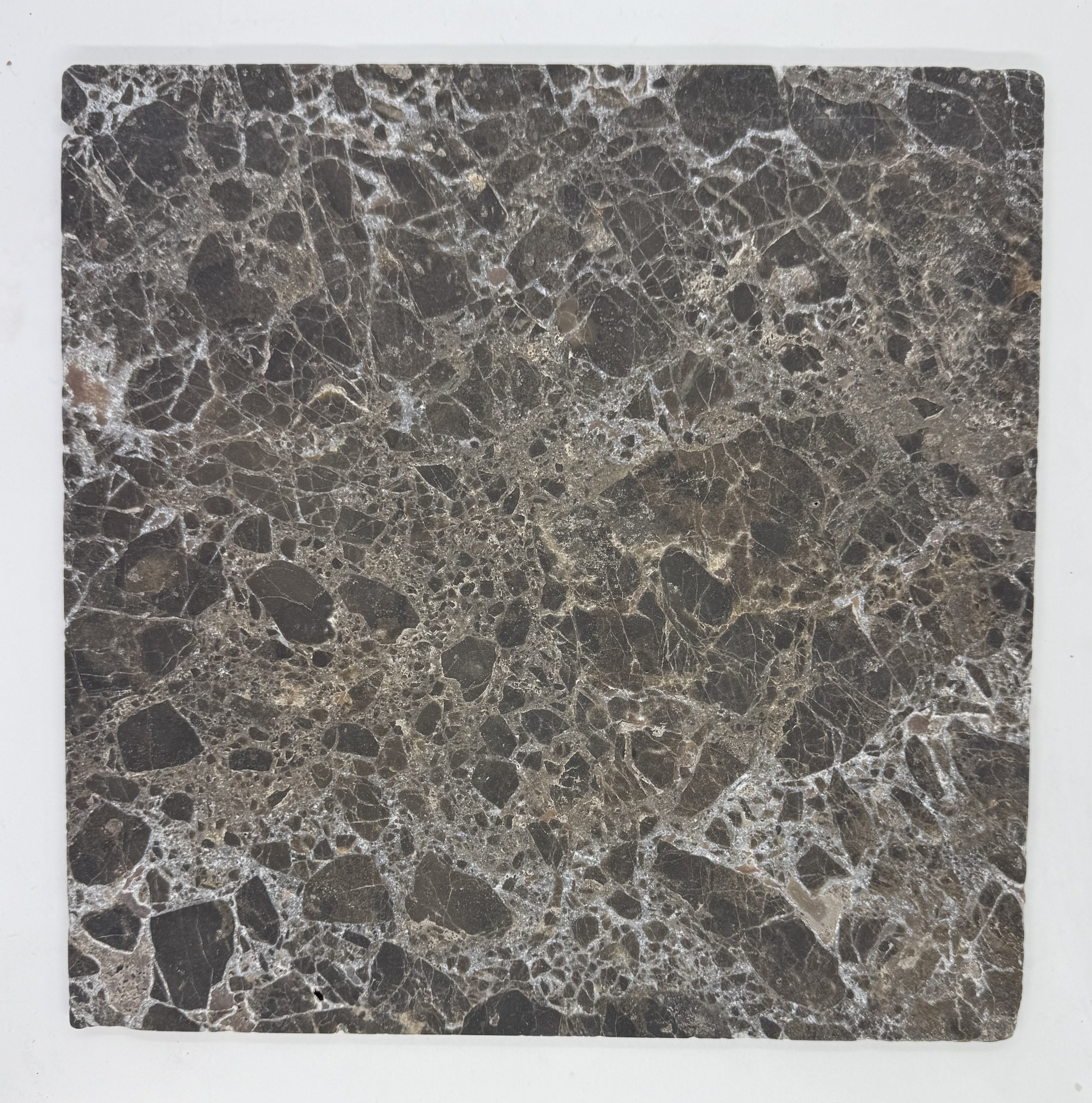 Emperador Dark Brown Tumbled Square 305X305