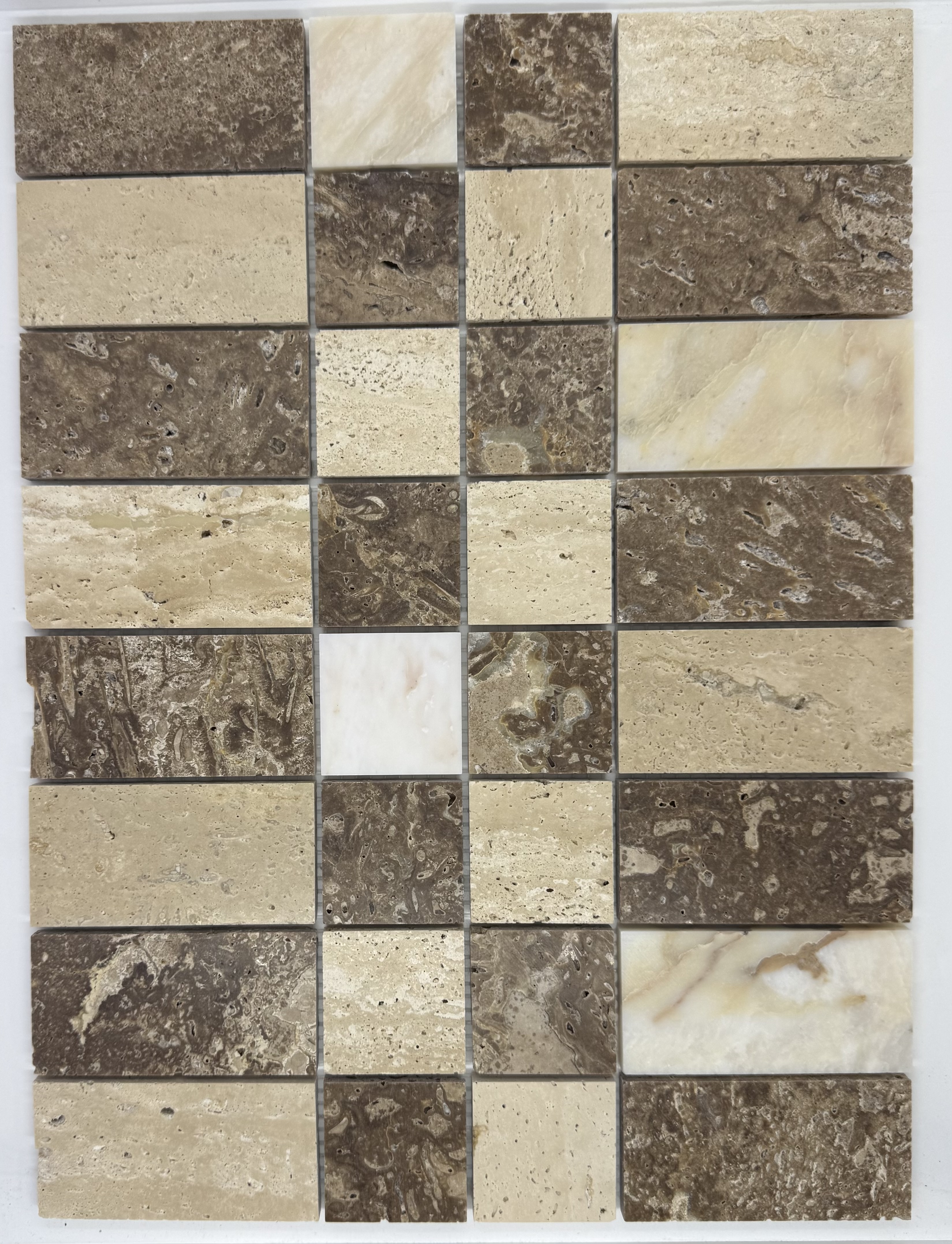 Evia Honed Mosaic 398X294