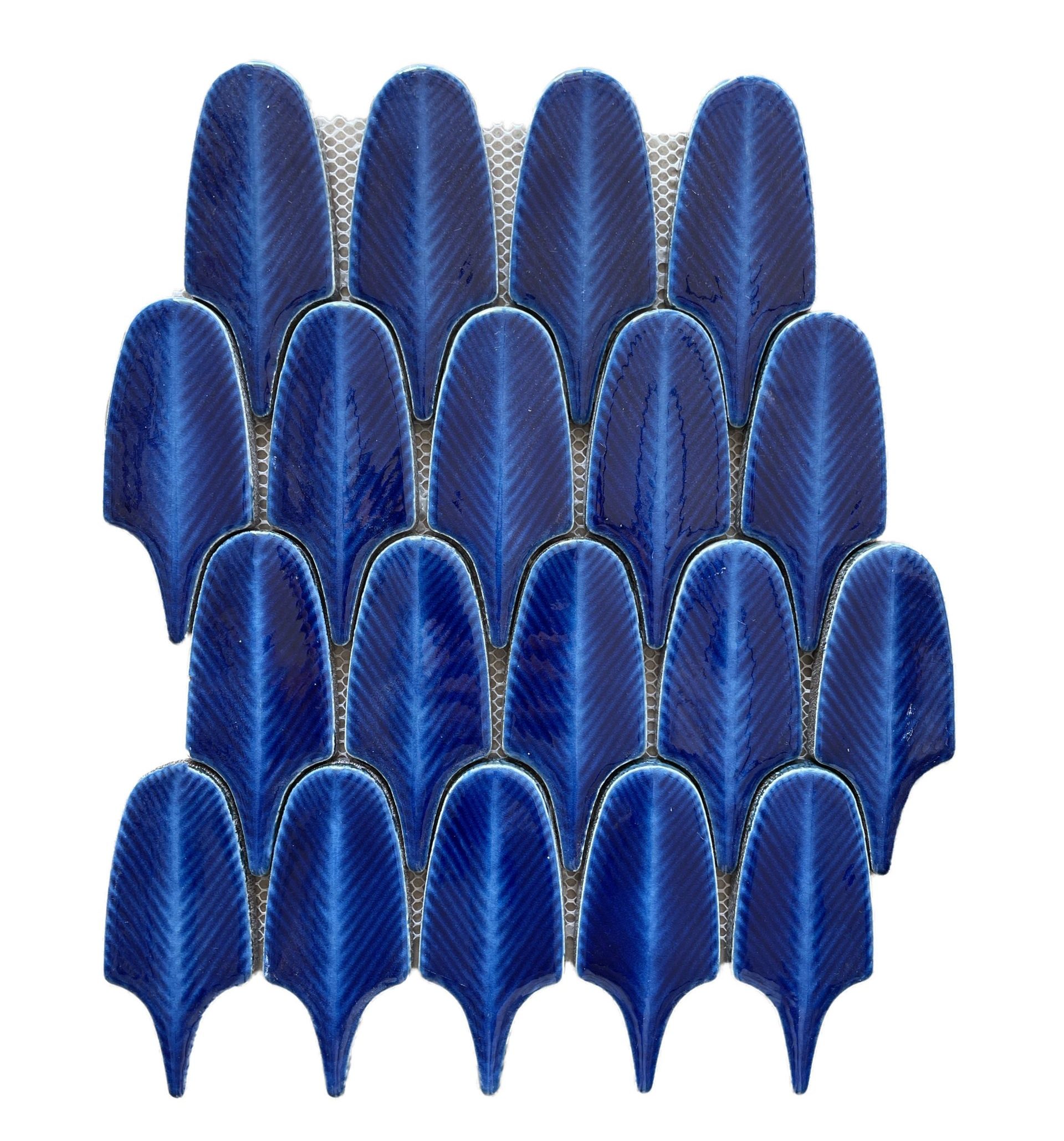 Fyllo Leaf Blue Mosaic 310X265