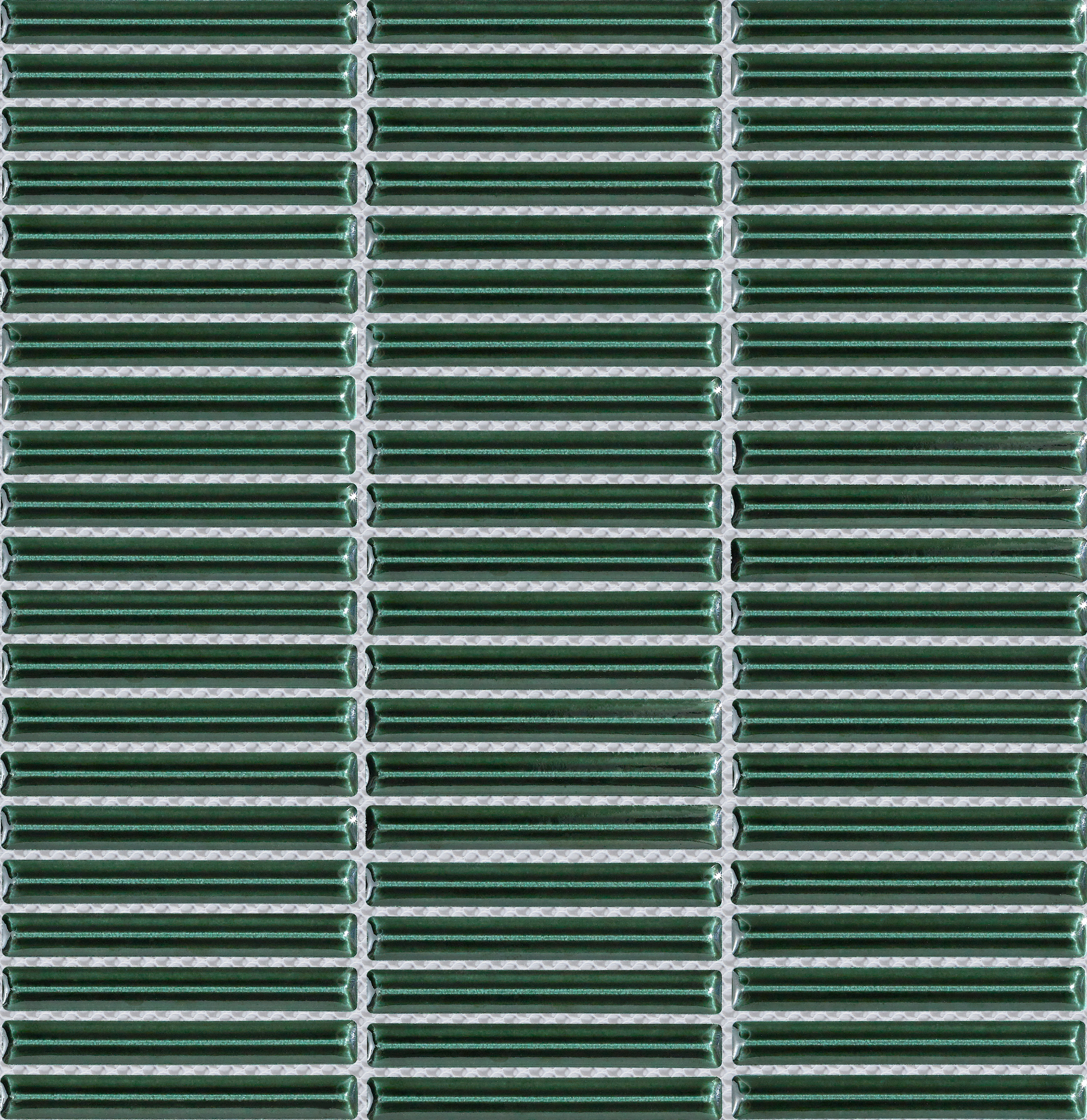 Imari Dark Green Finger Mosaic 284X298
