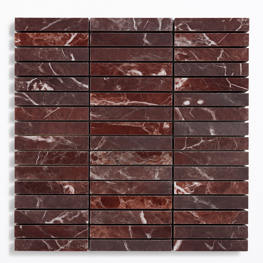 Moritz Maroon Finger 15X98 Mosaic 305X302