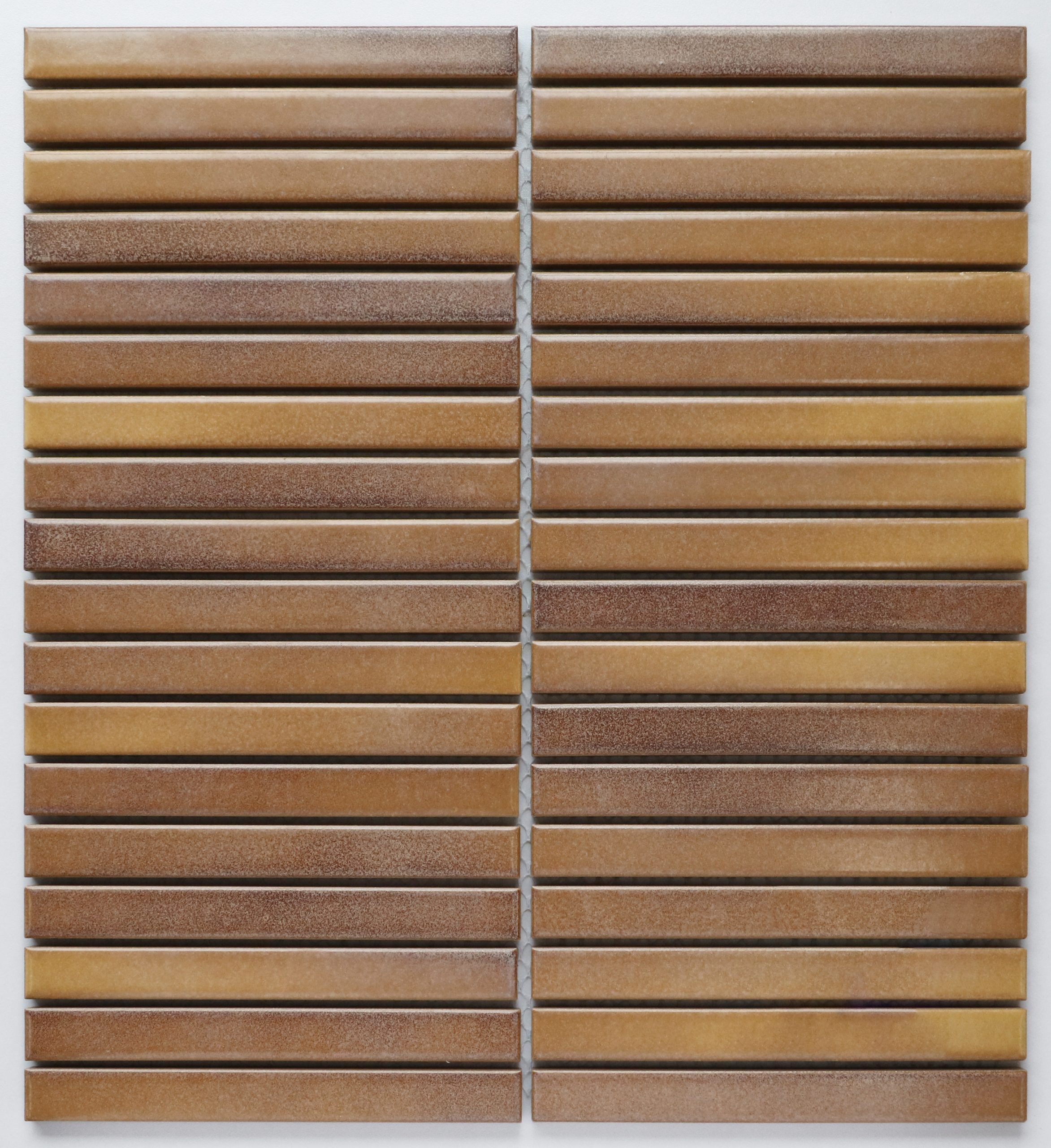 Ombre Burnt Orange Finger Mosaic 314X295