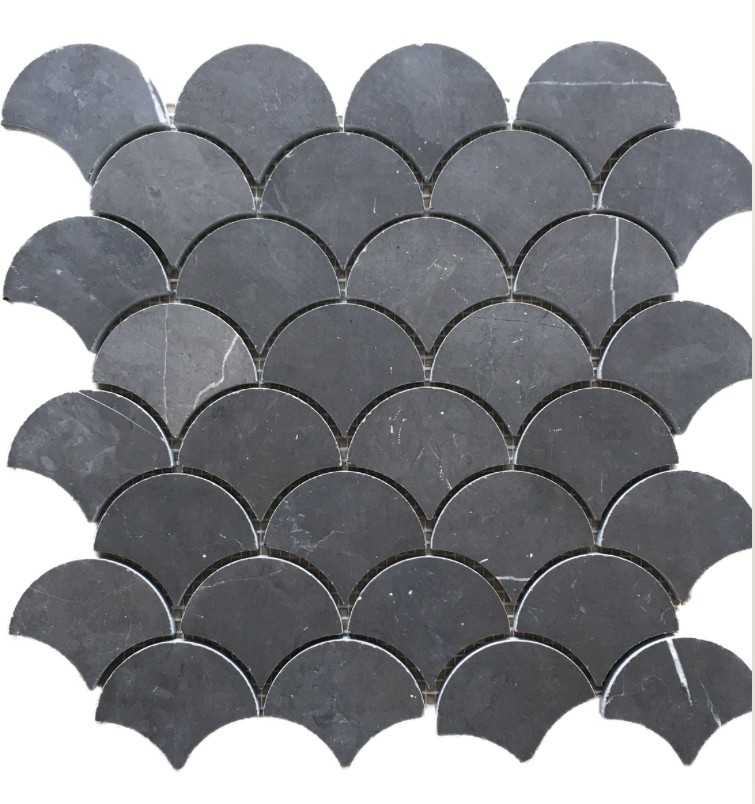 Pietra Grey Fan 70X56 Mosaic 285X285