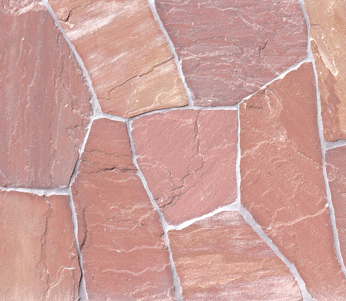 Quartzite Crazy Pave Rosa 17Mm-20Mm 1M2