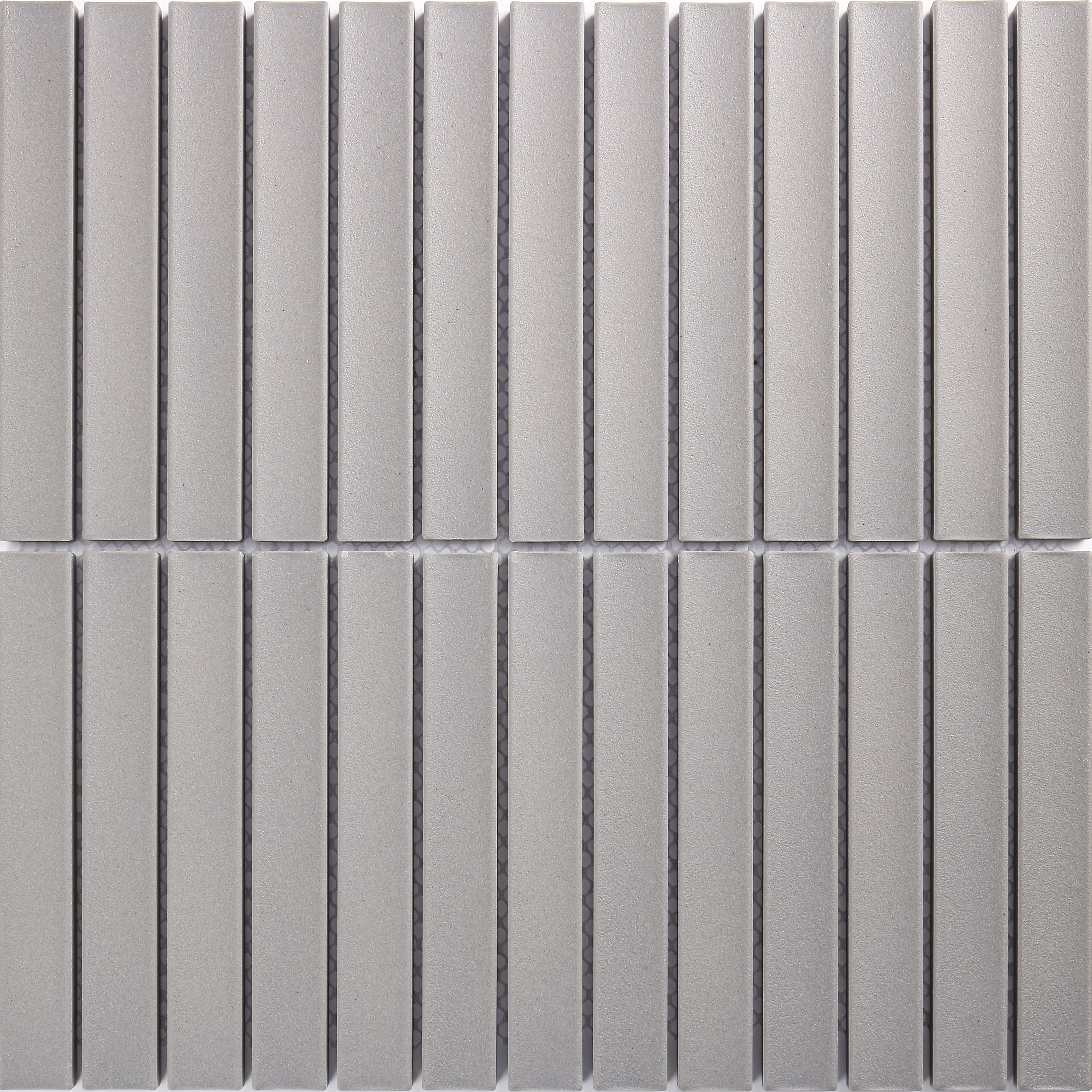 Raku Grey Unglazed Finger Mosaic 299X296