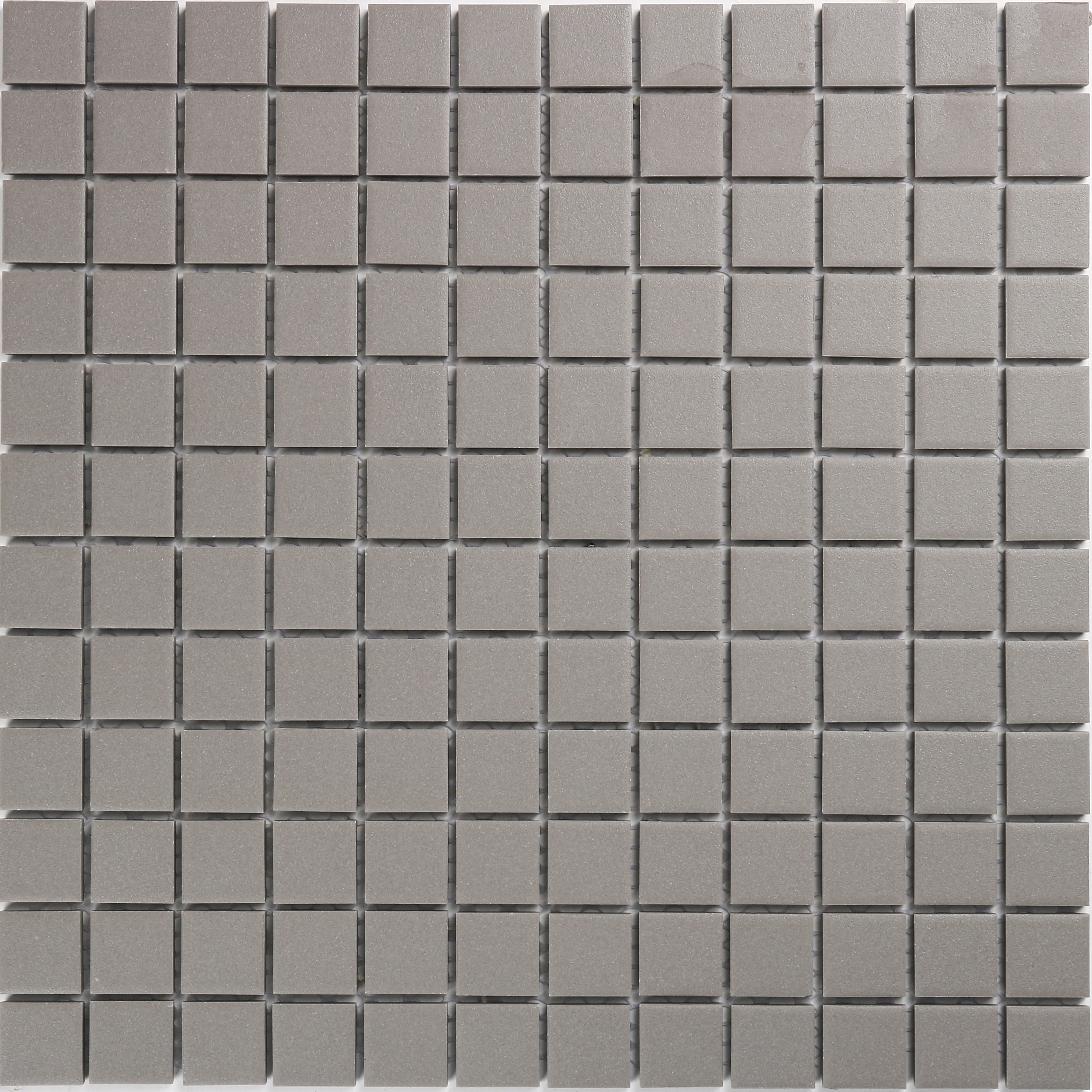 Raku Grey Unglazed Square 23Mm Mosaic 300X300