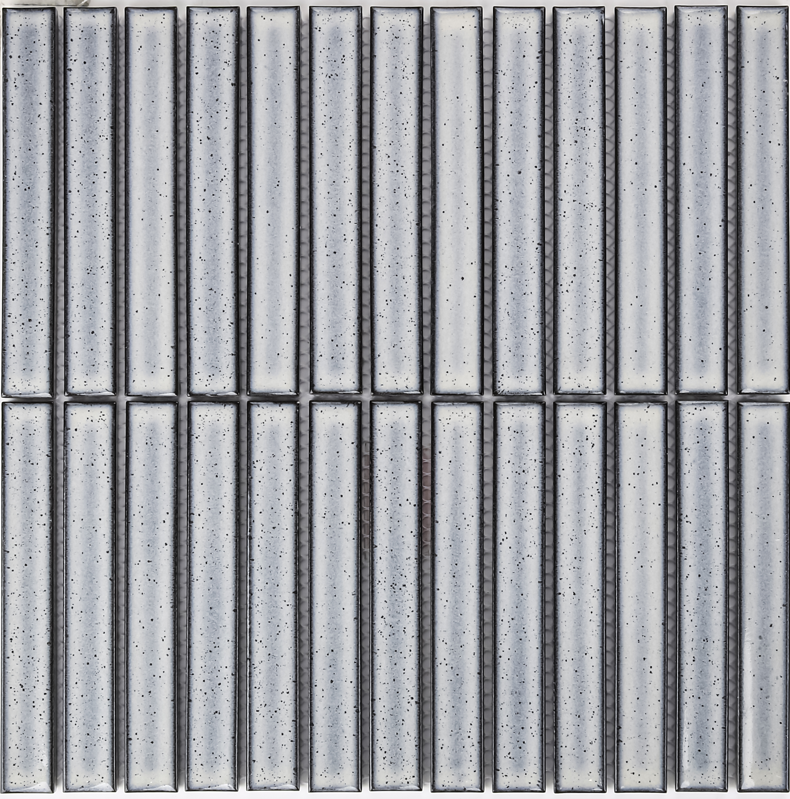 Raku Light Grey Finger Mosaic 299X296