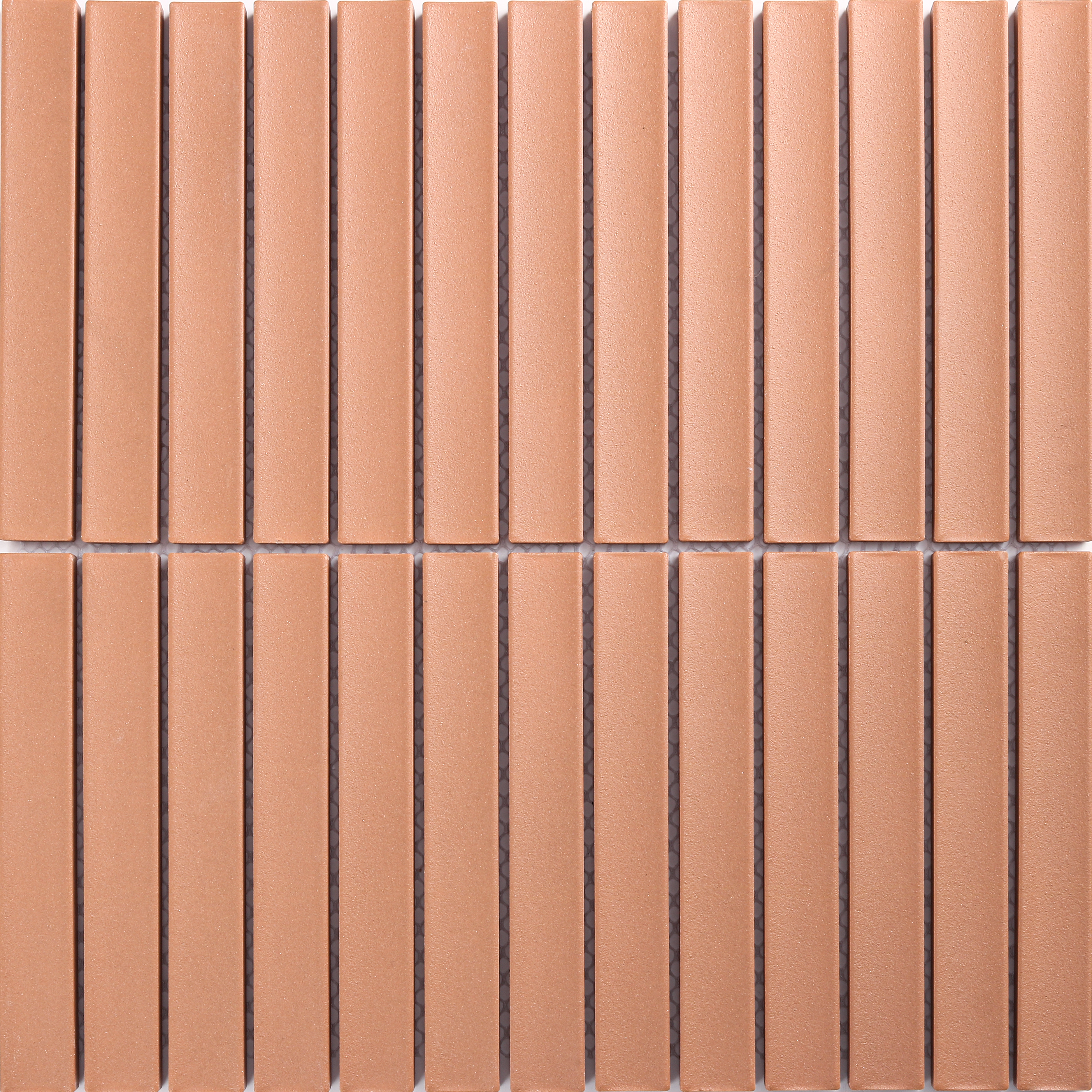 Raku Terracotta Unglazed Finger Mosaic 299X296
