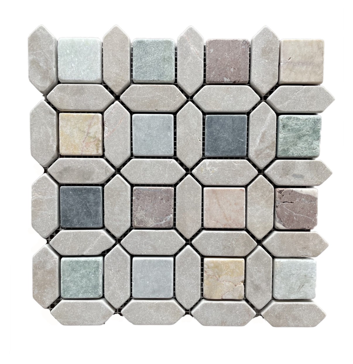 Syvota Tumbled Autumn Blend Mosaic 275X275
