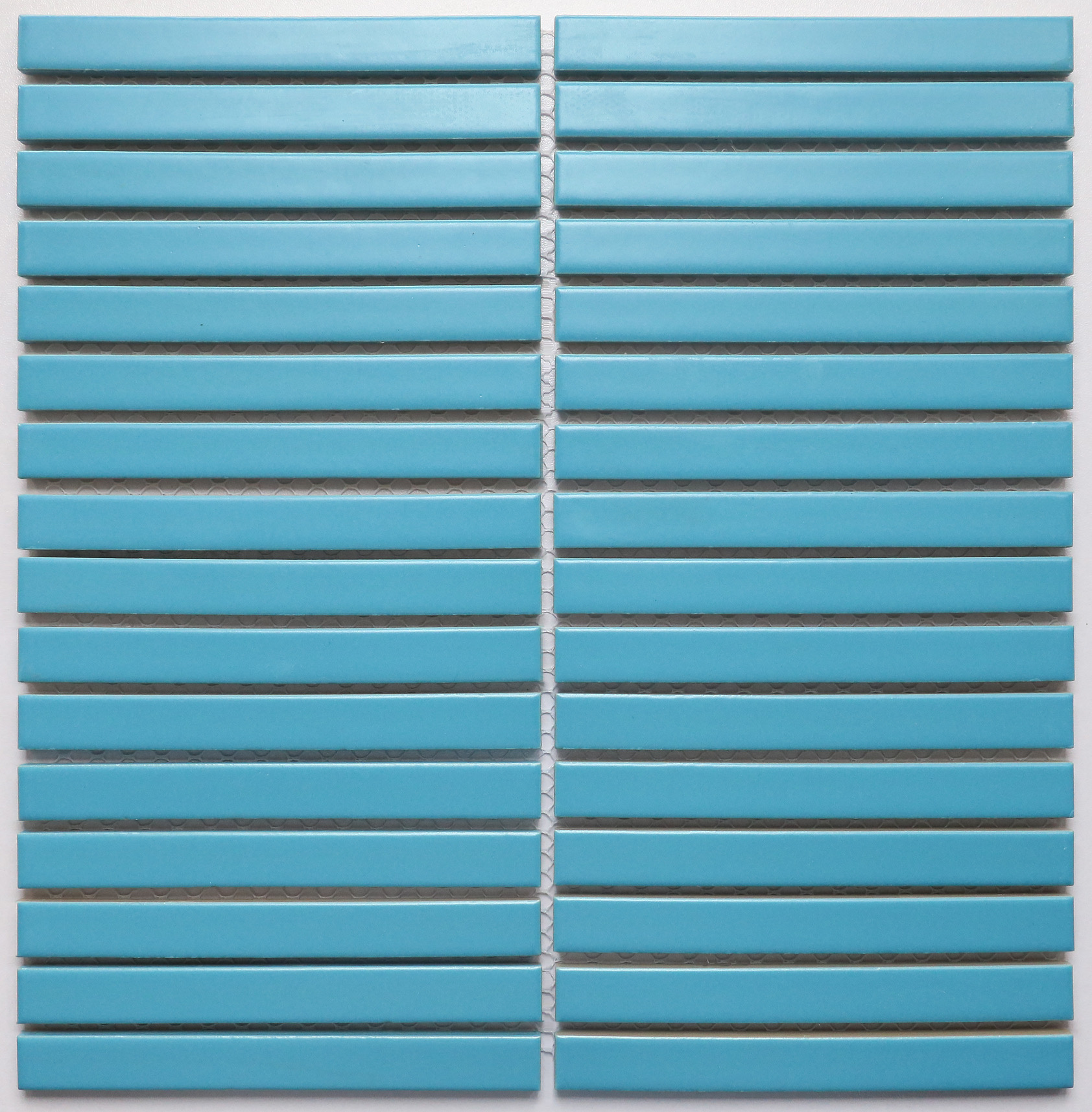 Twix Blue Matt Finger Mosaic 296X296