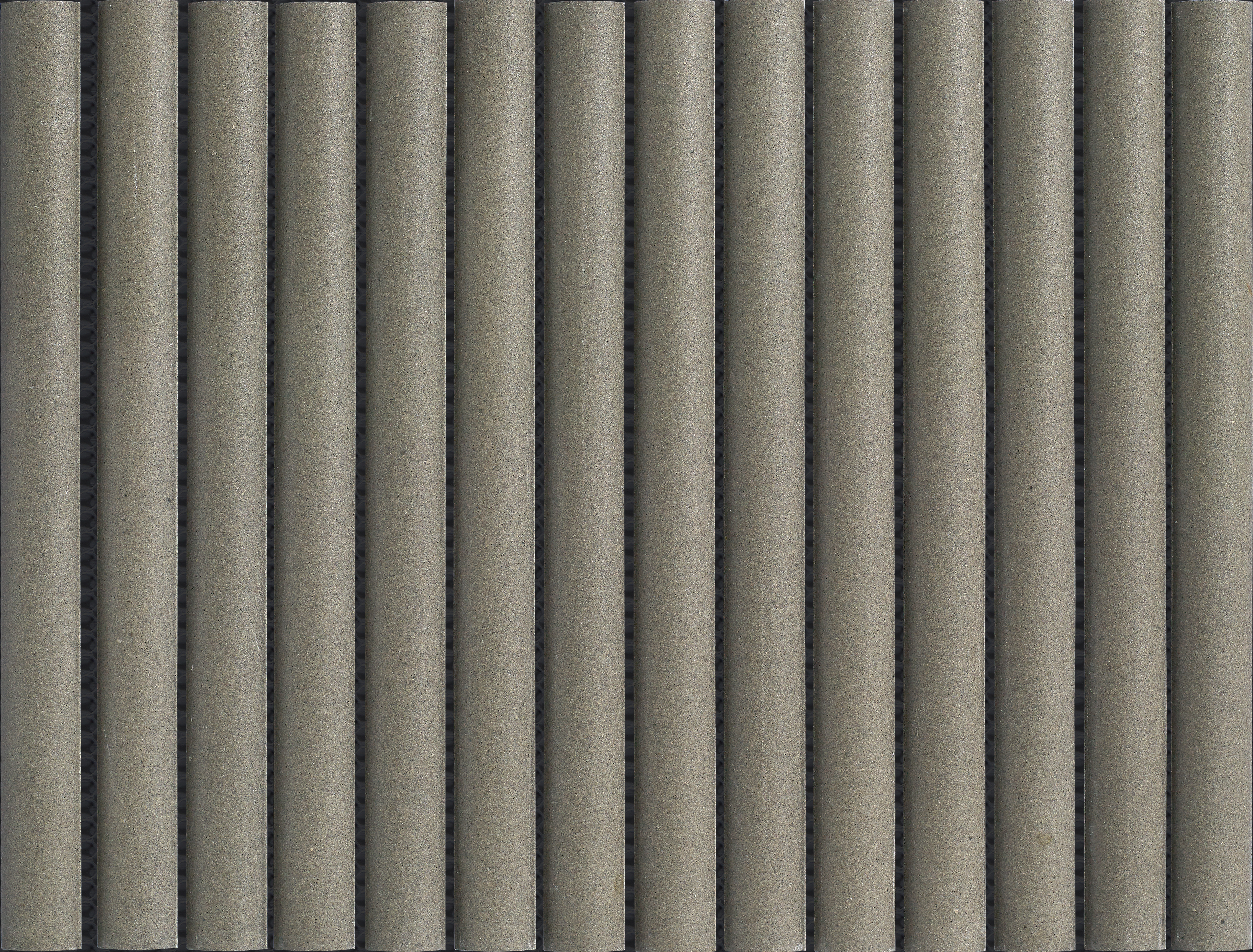 Flute Light Grey Unglazed Mosaic 230X305