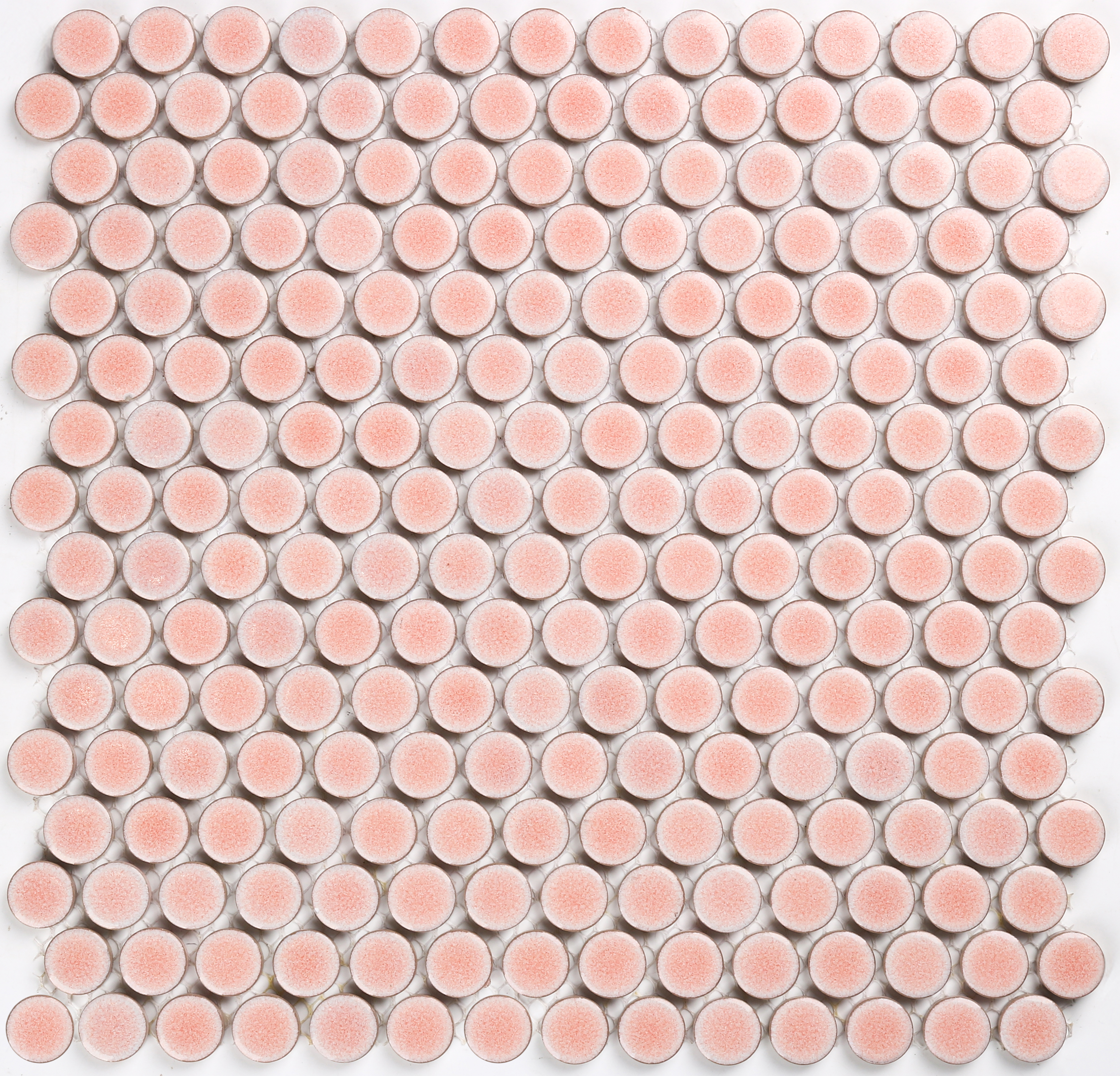 Vintage Pink Penny Round Mosaic 294X290