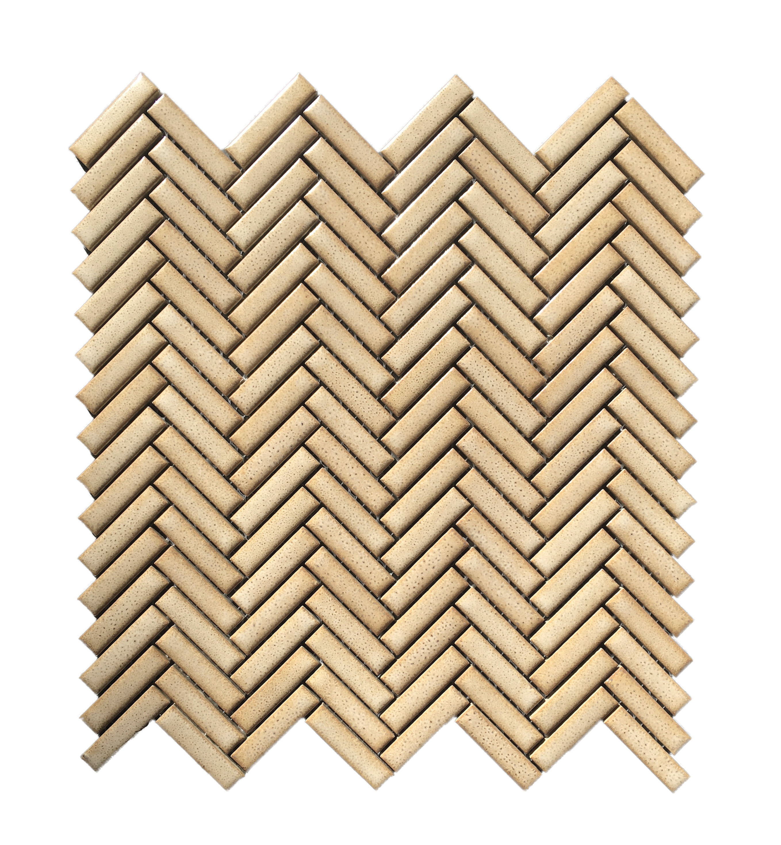 Herringbone Vintage Sand Mosaic 306X299
