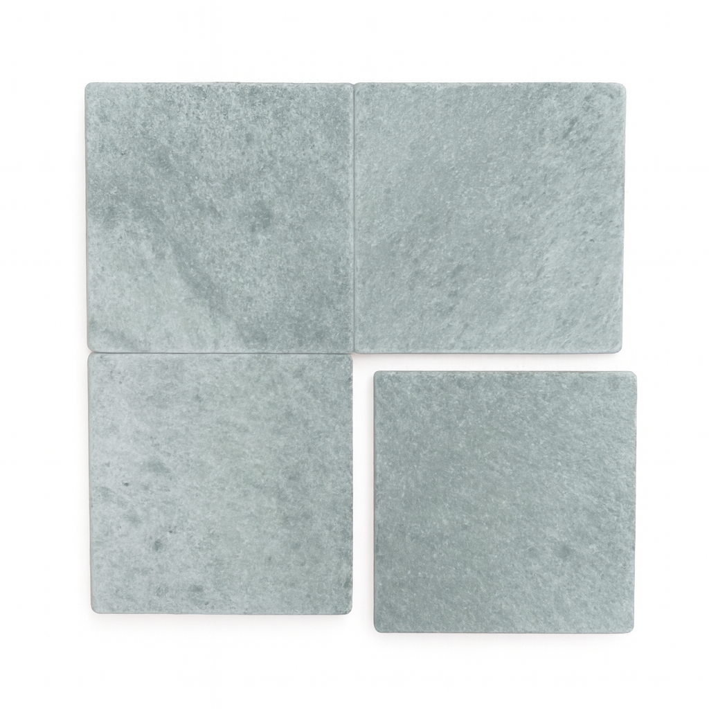 Ming Green Tumbled Square Tile 150X150